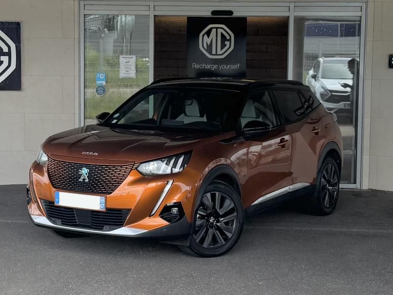 Théobald Occasion Peugeot e-2008 SUV orange